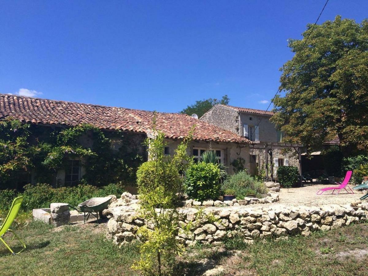 Bed and Breakfast Au Garcin La Romieu Exterior foto