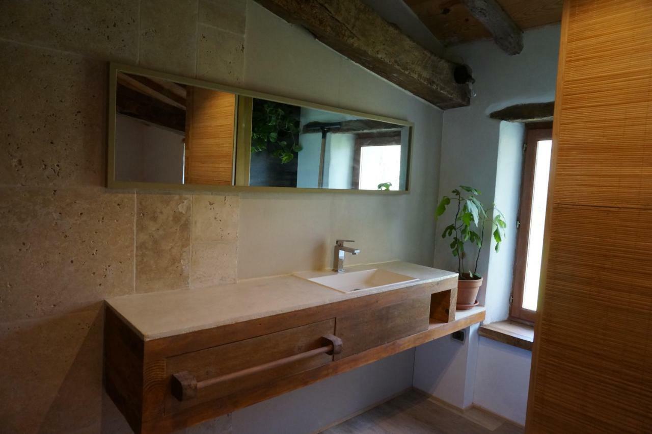 Bed and Breakfast Au Garcin La Romieu Exterior foto